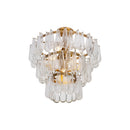 Minka-Lavery - 12654-732 - Five Light Semi-Flush Mount - Vionne - Legacy Brass