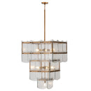 Nine Light Pendant<br /><span style="color:#4AB0CE;">Entrega: 4-10 dias en USA</span><br /><span style="color:#4AB0CE;font-size:60%;">PREGUNTE POR ENTREGA EN PANAMA</span><br />Collection: Kiori<br />Finish: Legacy Brass