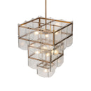 Nine Light Pendant<br /><span style="color:#4AB0CE;">Entrega: 4-10 dias en USA</span><br /><span style="color:#4AB0CE;font-size:60%;">PREGUNTE POR ENTREGA EN PANAMA</span><br />Collection: Kiori<br />Finish: Legacy Brass