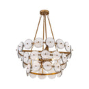 Four Light Pendant<br /><span style="color:#4AB0CE;">Entrega: 4-10 dias en USA</span><br /><span style="color:#4AB0CE;font-size:60%;">PREGUNTE POR ENTREGA EN PANAMA</span><br />Collection: Kintrel<br />Finish: Legacy Brass