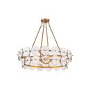 Four Light Pendant<br /><span style="color:#4AB0CE;">Entrega: 4-10 dias en USA</span><br /><span style="color:#4AB0CE;font-size:60%;">PREGUNTE POR ENTREGA EN PANAMA</span><br />Collection: Kintrel<br />Finish: Legacy Brass