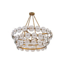 Six Light Pendant<br /><span style="color:#4AB0CE;">Entrega: 4-10 dias en USA</span><br /><span style="color:#4AB0CE;font-size:60%;">PREGUNTE POR ENTREGA EN PANAMA</span><br />Collection: Kintrel<br />Finish: Legacy Brass