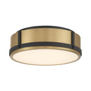 LED Flush Mount<br /><span style="color:#4AB0CE;">Entrega: 4-10 dias en USA</span><br /><span style="color:#4AB0CE;font-size:60%;">PREGUNTE POR ENTREGA EN PANAMA</span><br />Collection: Lynca<br />Finish: Legacy Brass