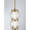 LED Mini Pendant<br /><span style="color:#4AB0CE;">Entrega: 4-10 dias en USA</span><br /><span style="color:#4AB0CE;font-size:60%;">PREGUNTE POR ENTREGA EN PANAMA</span><br />Collection: Cordel<br />Finish: Legacy Brass