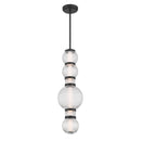 LED Mini Pendant<br /><span style="color:#4AB0CE;">Entrega: 4-10 dias en USA</span><br /><span style="color:#4AB0CE;font-size:60%;">PREGUNTE POR ENTREGA EN PANAMA</span><br />Collection: Cordel<br />Finish: Dark Matte Black