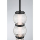 LED Mini Pendant<br /><span style="color:#4AB0CE;">Entrega: 4-10 dias en USA</span><br /><span style="color:#4AB0CE;font-size:60%;">PREGUNTE POR ENTREGA EN PANAMA</span><br />Collection: Cordel<br />Finish: Dark Matte Black