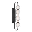 LED Wall Sconce<br /><span style="color:#4AB0CE;">Entrega: 4-10 dias en USA</span><br /><span style="color:#4AB0CE;font-size:60%;">PREGUNTE POR ENTREGA EN PANAMA</span><br />Collection: Cordel<br />Finish: Dark Matte Black