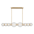 LED Linear Chandelier<br /><span style="color:#4AB0CE;">Entrega: 4-10 dias en USA</span><br /><span style="color:#4AB0CE;font-size:60%;">PREGUNTE POR ENTREGA EN PANAMA</span><br />Collection: Cordel<br />Finish: Legacy Brass