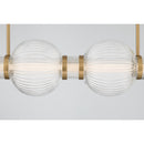 LED Linear Chandelier<br /><span style="color:#4AB0CE;">Entrega: 4-10 dias en USA</span><br /><span style="color:#4AB0CE;font-size:60%;">PREGUNTE POR ENTREGA EN PANAMA</span><br />Collection: Cordel<br />Finish: Legacy Brass