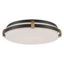 LED Flush Mount<br /><span style="color:#4AB0CE;">Entrega: 4-10 dias en USA</span><br /><span style="color:#4AB0CE;font-size:60%;">PREGUNTE POR ENTREGA EN PANAMA</span><br />Collection: Arclume<br />Finish: Dark Matte Black