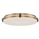 LED Flush Mount<br /><span style="color:#4AB0CE;">Entrega: 4-10 dias en USA</span><br /><span style="color:#4AB0CE;font-size:60%;">PREGUNTE POR ENTREGA EN PANAMA</span><br />Collection: Arclume<br />Finish: Legacy Brass