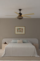 60" Ceiling Fan<br /><span style="color:#4AB0CE;">Entrega: 4-10 dias en USA</span><br /><span style="color:#4AB0CE;font-size:60%;">PREGUNTE POR ENTREGA EN PANAMA</span><br />Collection: Ligero<br />Finish: Dark Bronze