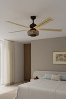 60" Ceiling Fan<br /><span style="color:#4AB0CE;">Entrega: 4-10 dias en USA</span><br /><span style="color:#4AB0CE;font-size:60%;">PREGUNTE POR ENTREGA EN PANAMA</span><br />Collection: Ligero<br />Finish: Dark Bronze
