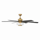 60" Ceiling Fan<br /><span style="color:#4AB0CE;">Entrega: 4-10 dias en USA</span><br /><span style="color:#4AB0CE;font-size:60%;">PREGUNTE POR ENTREGA EN PANAMA</span><br />Collection: Ligero<br />Finish: Heritage Brass