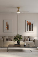 52" Ceiling Fan<br /><span style="color:#4AB0CE;">Entrega: 4-10 dias en USA</span><br /><span style="color:#4AB0CE;font-size:60%;">PREGUNTE POR ENTREGA EN PANAMA</span><br />Collection: Nellora<br />Finish: Legacy Brass