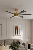 60" Ceiling Fan<br /><span style="color:#4AB0CE;">Entrega: 4-10 dias en USA</span><br /><span style="color:#4AB0CE;font-size:60%;">PREGUNTE POR ENTREGA EN PANAMA</span><br />Collection: Brenix<br />Finish: Heritage Brass