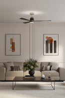 53" Ceiling Fan<br /><span style="color:#4AB0CE;">Entrega: 4-10 dias en USA</span><br /><span style="color:#4AB0CE;font-size:60%;">PREGUNTE POR ENTREGA EN PANAMA</span><br />Collection: Foxden<br />Finish: Brushed Nickel