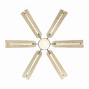 56" Ceiling Fan<br /><span style="color:#4AB0CE;">Entrega: 4-10 dias en USA</span><br /><span style="color:#4AB0CE;font-size:60%;">PREGUNTE POR ENTREGA EN PANAMA</span><br />Collection: Allegata<br />Finish: Brushed Nickel