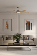 56" Ceiling Fan<br /><span style="color:#4AB0CE;">Entrega: 4-10 dias en USA</span><br /><span style="color:#4AB0CE;font-size:60%;">PREGUNTE POR ENTREGA EN PANAMA</span><br />Collection: Allegata<br />Finish: Brushed Nickel