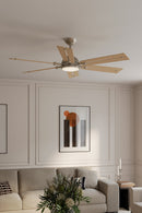 56" Ceiling Fan<br /><span style="color:#4AB0CE;">Entrega: 4-10 dias en USA</span><br /><span style="color:#4AB0CE;font-size:60%;">PREGUNTE POR ENTREGA EN PANAMA</span><br />Collection: Allegata<br />Finish: Brushed Nickel