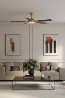 65" Ceiling Fan<br /><span style="color:#4AB0CE;">Entrega: 4-10 dias en USA</span><br /><span style="color:#4AB0CE;font-size:60%;">PREGUNTE POR ENTREGA EN PANAMA</span><br />Collection: Cadena<br />Finish: Heritage Brass