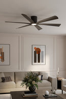 Minka Aire - F785L-CL - 65" Ceiling Fan - Brisano - Coal