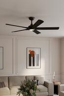 56" Ceiling Fan<br /><span style="color:#4AB0CE;">Entrega: 4-10 dias en USA</span><br /><span style="color:#4AB0CE;font-size:60%;">PREGUNTE POR ENTREGA EN PANAMA</span><br />Collection: Seressa<br />Finish: Rustic Gun Metal