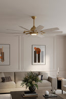 Minka Aire - F864L-LBR - 65" Ceiling Fan - Barn - Legacy Brass