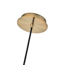 One Light Pendant<br /><span style="color:#4AB0CE;">Entrega: 4-10 dias en USA</span><br /><span style="color:#4AB0CE;font-size:60%;">PREGUNTE POR ENTREGA EN PANAMA</span><br />Collection: Pallina<br />Finish: Winter Brass