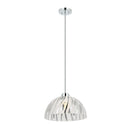 One Light Pendant<br /><span style="color:#4AB0CE;">Entrega: 2-3 semanas en USA</span><br /><span style="color:#4AB0CE;font-size:60%;">PREGUNTE POR ENTREGA EN PANAMA</span><br />Collection: Chroman Empire<br />Finish: Chrome