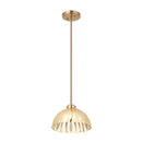 One Light Pendant<br /><span style="color:#4AB0CE;">Entrega: 2-3 semanas en USA</span><br /><span style="color:#4AB0CE;font-size:60%;">PREGUNTE POR ENTREGA EN PANAMA</span><br />Collection: Chroman Empire<br />Finish: Satin Gold