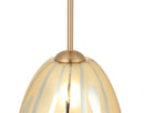 One Light Pendant<br /><span style="color:#4AB0CE;">Entrega: 2-3 semanas en USA</span><br /><span style="color:#4AB0CE;font-size:60%;">PREGUNTE POR ENTREGA EN PANAMA</span><br />Collection: Chroman Empire<br />Finish: Satin Gold