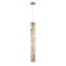 Four Light Pendant<br /><span style="color:#4AB0CE;">Entrega: 2-3 semanas en USA</span><br /><span style="color:#4AB0CE;font-size:60%;">PREGUNTE POR ENTREGA EN PANAMA</span><br />Collection: Chroman Empire<br />Finish: Satin Gold