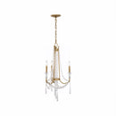 Three Light Chandelier<br /><span style="color:#4AB0CE;">Entrega: 3-4 semanas en USA</span><br /><span style="color:#4AB0CE;font-size:60%;">PREGUNTE POR ENTREGA EN PANAMA</span><br />Collection: Barcelona<br />Finish: Brass Kisser