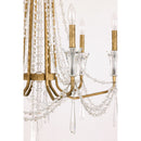 Six Light Chandelier<br /><span style="color:#4AB0CE;">Entrega: 3-4 semanas en USA</span><br /><span style="color:#4AB0CE;font-size:60%;">PREGUNTE POR ENTREGA EN PANAMA</span><br />Collection: Barcelona<br />Finish: Brass Kisser