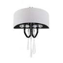 Two Light Wall Sconce<br /><span style="color:#4AB0CE;">Entrega: 4-5 semanas en USA</span><br /><span style="color:#4AB0CE;font-size:60%;">PREGUNTE POR ENTREGA EN PANAMA</span><br />Collection: Barcelona<br />Finish: Black