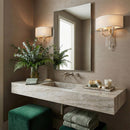 Varaluz - 270K02TR - Two Light Wall Sconce - Barcelona - Transcend Silver