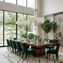Varaluz - 270P06TR - Six Light Pendant - Barcelona - Transcend Silver