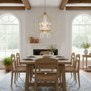 Seven Light Pendant<br /><span style="color:#4AB0CE;">Entrega: 3-4 semanas en USA</span><br /><span style="color:#4AB0CE;font-size:60%;">PREGUNTE POR ENTREGA EN PANAMA</span><br />Collection: Barcelona<br />Finish: Brass Kisser