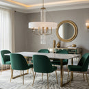 Nine Light Pendant<br /><span style="color:#4AB0CE;">Entrega: 4-5 semanas en USA</span><br /><span style="color:#4AB0CE;font-size:60%;">PREGUNTE POR ENTREGA EN PANAMA</span><br />Collection: Barcelona<br />Finish: Brass Kisser