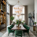 15 Light Pendant<br /><span style="color:#4AB0CE;">Entrega: 7-8 semanas en USA</span><br /><span style="color:#4AB0CE;font-size:60%;">PREGUNTE POR ENTREGA EN PANAMA</span><br />Collection: Barcelona<br />Finish: Brass Kisser