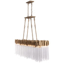 Ten Light Linear Pendant<br /><span style="color:#4AB0CE;">Entrega: 4-10 dias en USA</span><br /><span style="color:#4AB0CE;font-size:60%;">PREGUNTE POR ENTREGA EN PANAMA</span><br />Collection: Matrix<br />Finish: Havana Gold