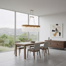 Ten Light Linear Pendant<br /><span style="color:#4AB0CE;">Entrega: 4-10 dias en USA</span><br /><span style="color:#4AB0CE;font-size:60%;">PREGUNTE POR ENTREGA EN PANAMA</span><br />Collection: Matrix<br />Finish: Havana Gold