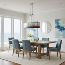 Five Light Linear Pendant<br /><span style="color:#4AB0CE;">Entrega: 4-10 dias en USA</span><br /><span style="color:#4AB0CE;font-size:60%;">PREGUNTE POR ENTREGA EN PANAMA</span><br />Collection: Cannery<br />Finish: Ombre Galvanized