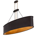 Seven Light Linear Pendant<br /><span style="color:#4AB0CE;">Entrega: 3-4 semanas en USA</span><br /><span style="color:#4AB0CE;font-size:60%;">PREGUNTE POR ENTREGA EN PANAMA</span><br />Collection: Cannery<br />Finish: Dark Bronze / French Gold