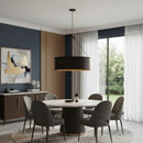 Five Light Pendant<br /><span style="color:#4AB0CE;">Entrega: 4-10 dias en USA</span><br /><span style="color:#4AB0CE;font-size:60%;">PREGUNTE POR ENTREGA EN PANAMA</span><br />Collection: Cannery<br />Finish: Dark Bronze / French Gold