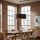 Varaluz - 323P05DBFG - Five Light Pendant - Cannery - Dark Bronze / French Gold