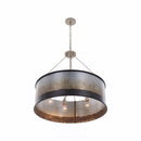 Five Light Pendant<br /><span style="color:#4AB0CE;">Entrega: 4-10 dias en USA</span><br /><span style="color:#4AB0CE;font-size:60%;">PREGUNTE POR ENTREGA EN PANAMA</span><br />Collection: Cannery<br />Finish: Ombre Galvanized