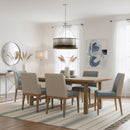 Five Light Pendant<br /><span style="color:#4AB0CE;">Entrega: 4-10 dias en USA</span><br /><span style="color:#4AB0CE;font-size:60%;">PREGUNTE POR ENTREGA EN PANAMA</span><br />Collection: Cannery<br />Finish: Ombre Galvanized