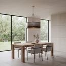 Five Light Pendant<br /><span style="color:#4AB0CE;">Entrega: 4-10 dias en USA</span><br /><span style="color:#4AB0CE;font-size:60%;">PREGUNTE POR ENTREGA EN PANAMA</span><br />Collection: Cannery<br />Finish: Ombre Galvanized